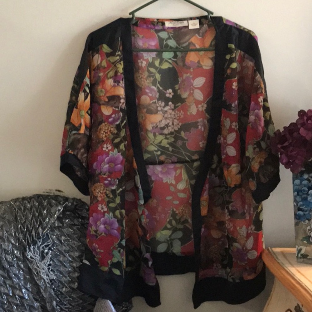 Another beauty in floral with black background!
